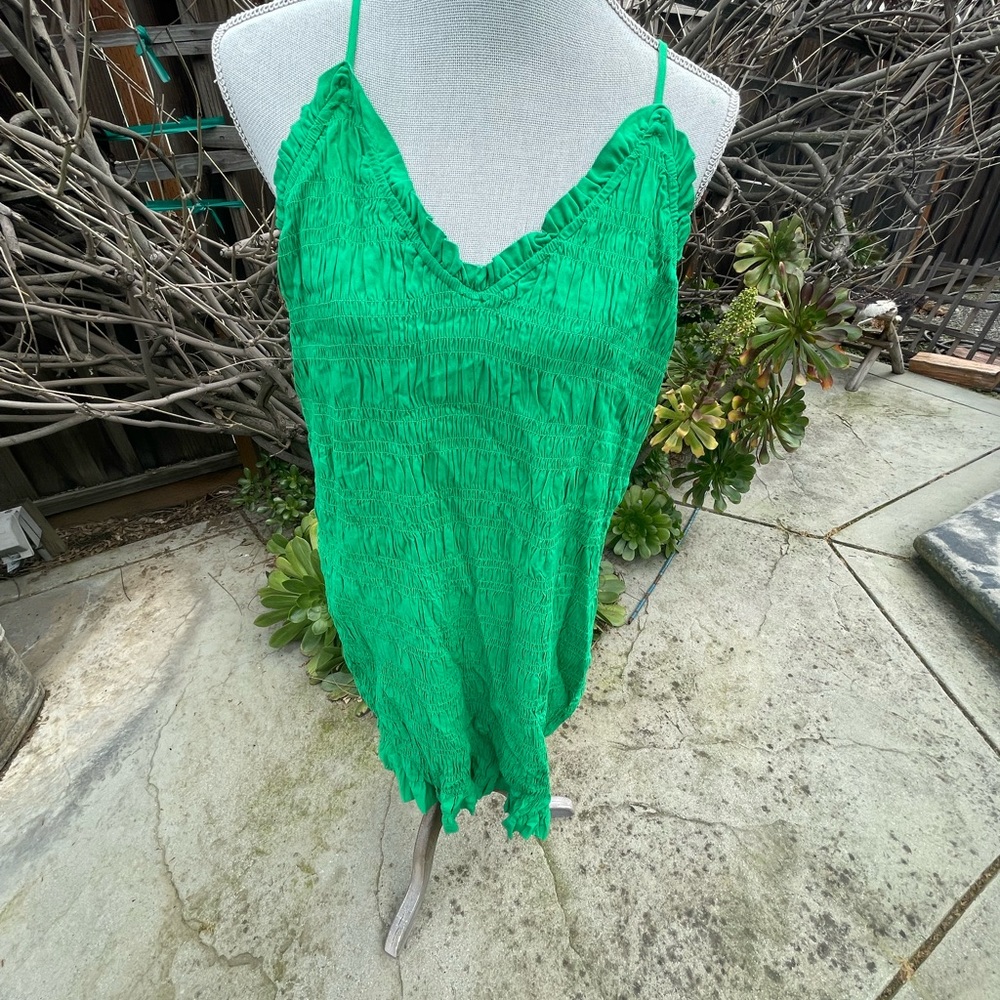 H&M Green Sundress Large